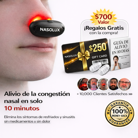 Nasolux - Terapia Nasal de Luz Roja