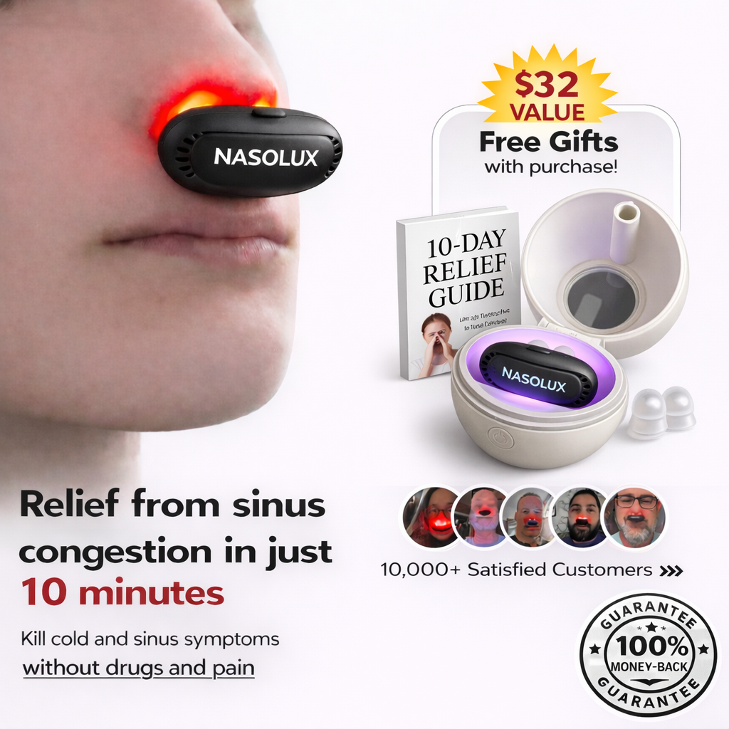 Nasolux™ Nasal Relief Light Therapy