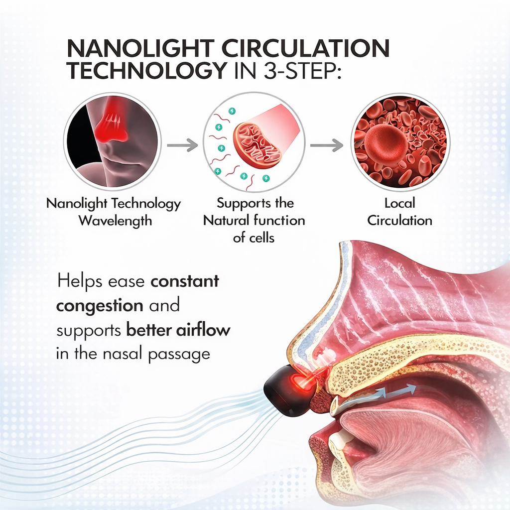 Nasolux™ Nasal Relief Light Therapy
