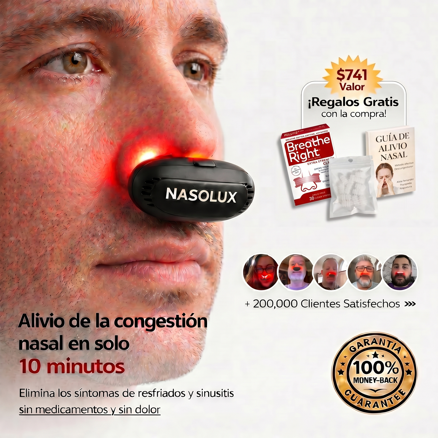 Nasolux™ - Alivio de la Congestión Nasal