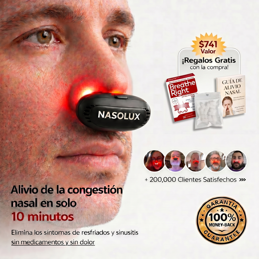 Nasolux™ - Alivio de la Congestión Nasal
